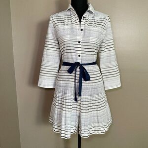 SONIA by SONIA RIYKIEL Striped Shirtdress